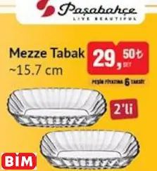 PAŞABAHÇE LİVE BEAUTİFUL MEZZE TABAK